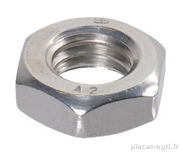 Ecrou hexagonal bas métrique DIN936 M30 · réf. 93630RVSP001