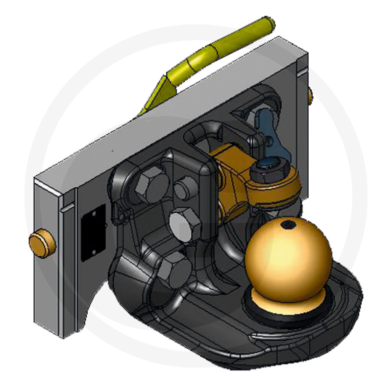 Scharmüller Attache coulissante K80® · réf. 77703632041