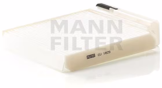 Filtre de cabine Mann filter · réf. CU1829