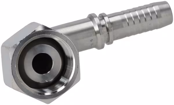 Raccord à sertir DN10-1/2 BSP-90° SS · réf. PF10890SS