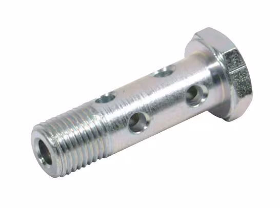 Boulon banjo 3/8" BSP double · réf. HBB06D