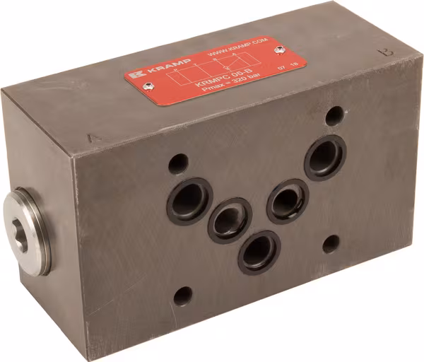 Clapet antiretour comman. NG10 · réf. KRMPC05B