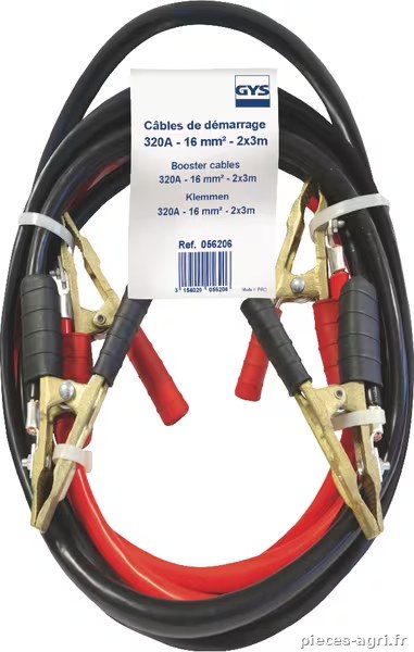 Kit câbles démarrage 16mm² 3m · réf. 056206GYS