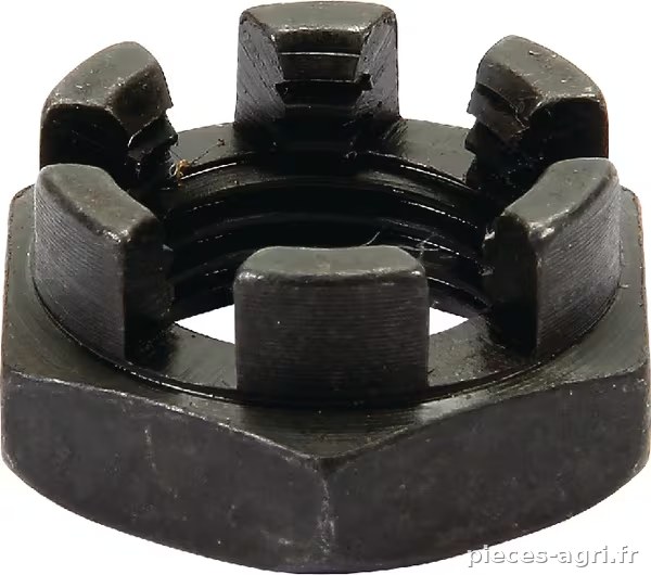 Écrou crénelé modèle DIN937 M16x1,50 acier AL-KO · réf. 700754