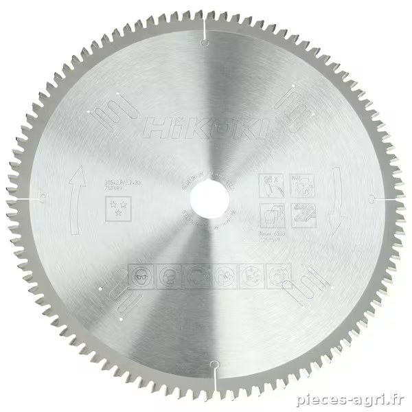 Lame de scie circulaire 305x30 T96 · réf. 752489