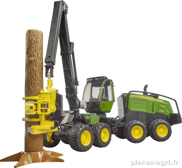 Abbateuse John Deere 1270G avec tronc · réf. U02135