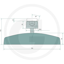 GRANIT Kit de rétroviseur vue 2