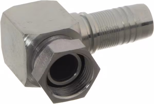 Raccord sertir DN25-1" BSP 90° · réf. PF251690S