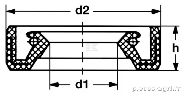 Joint d’arbre · réf. 467484