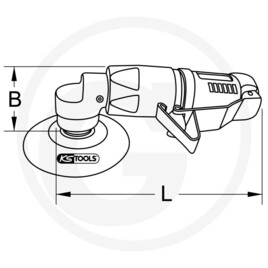 KS Tools 1/4" Mini kit de polissag, 5 pcs · réf. 7885155120