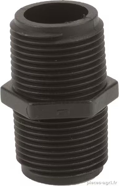 Raccord double M/M 3/4" NPT · réf. NIP075SH