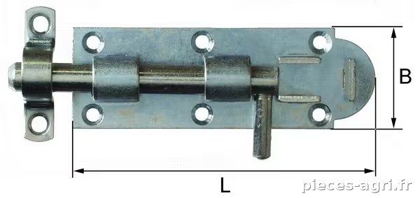 Boulon de porte 135 mm 1pc. · réf. 0960520000301