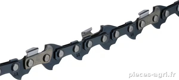 Chaîne de tronçonneuse 3/8" 1,1 mm 52 DL semi-chisel, Kramp Efficiency vue 3