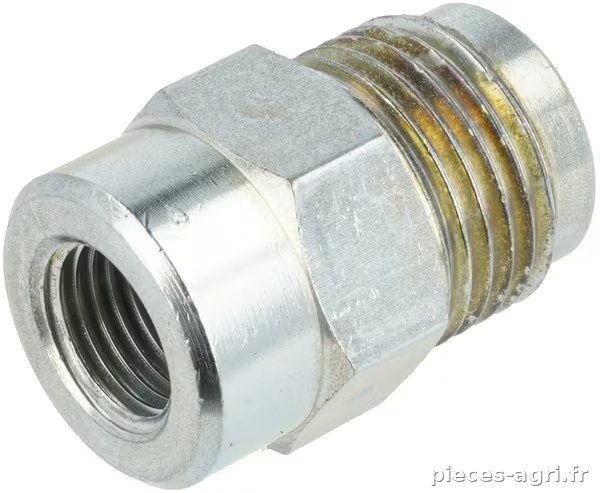 Coupleur à visser femelle laiton ø 1/4 femelle mâle vue 2
