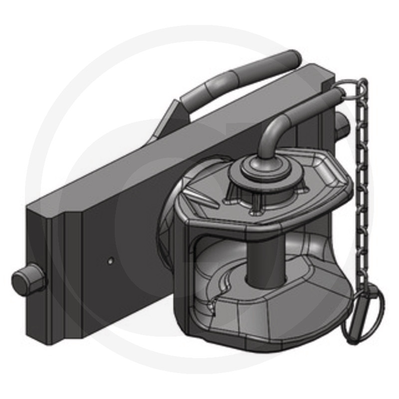 Scharmüller Chape d’attelage rotative W293 K1 · réf. 77703293501