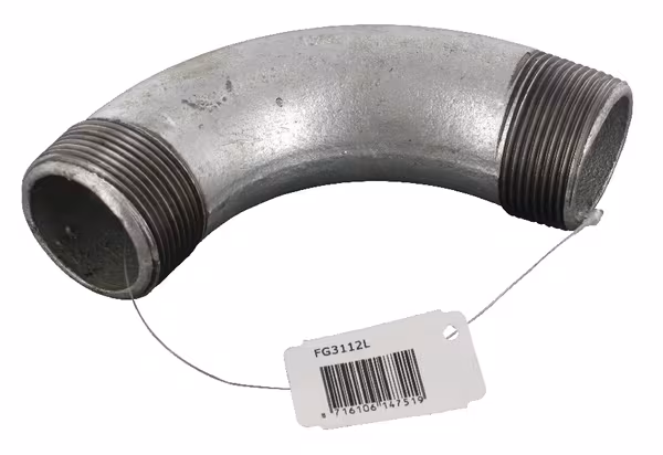 Coude 90° mâle/mâle zing 1 1/2 · réf. FG3112L