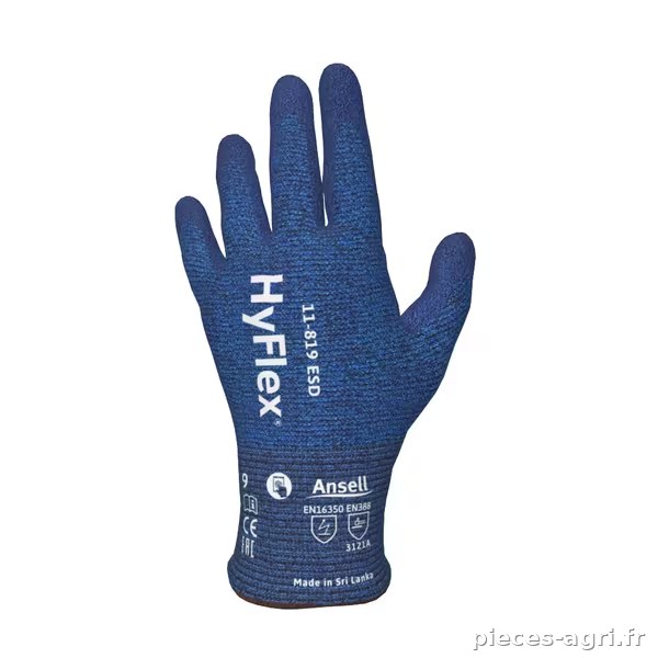 Gants, HyFlex® 11-819 taille 7 · réf. 11819070
