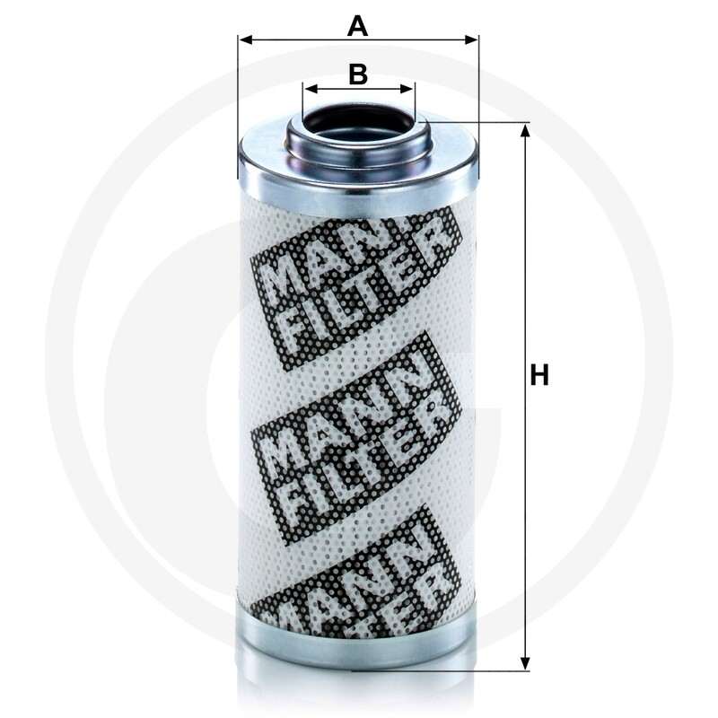 MANN FILTER Filtre à huile hydraulique · réf. 565HD612.2X