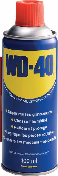 WD-40® produit multifonction 400ml · réf. WD40400FR