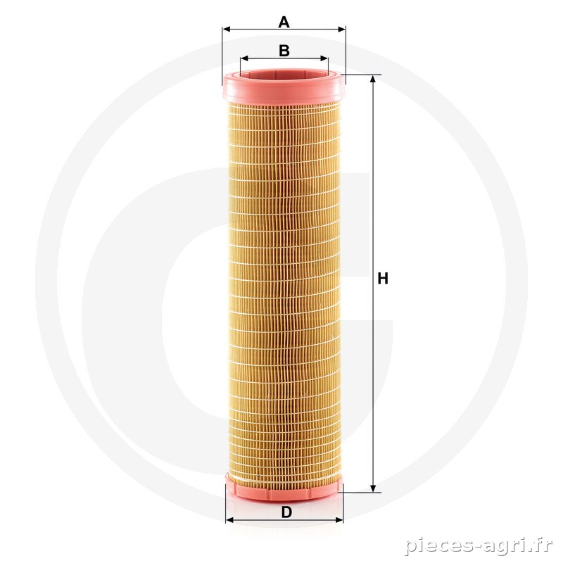 MANN FILTER Filtre à air vue 3