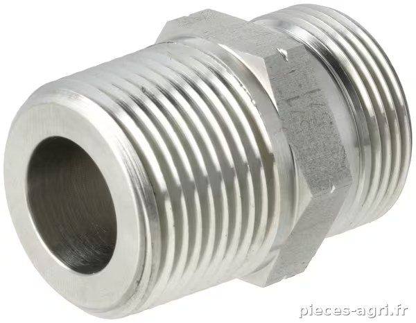 Raccord à filetage mâle 18L x 3/4" NPT SS · réf. GES18L34NPTSS