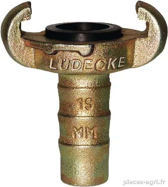 Raccord p. tuyau souple griff. · réf. SKG13