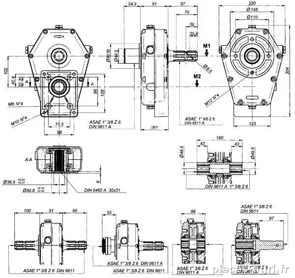 Transmission 1 2 vue 2