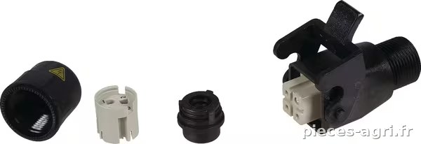Connecteur F HARAX® HAN3A · réf. 09200030745