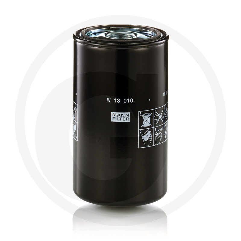 MANN FILTER Filtre de vidange huile de lubrification vue 2