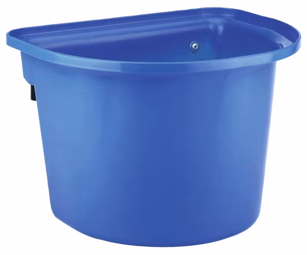 Mangeoire plastique bleue · réf. VV32853