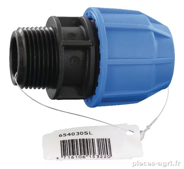 S16 Raccord 25x1" mâle · réf. 654030SL