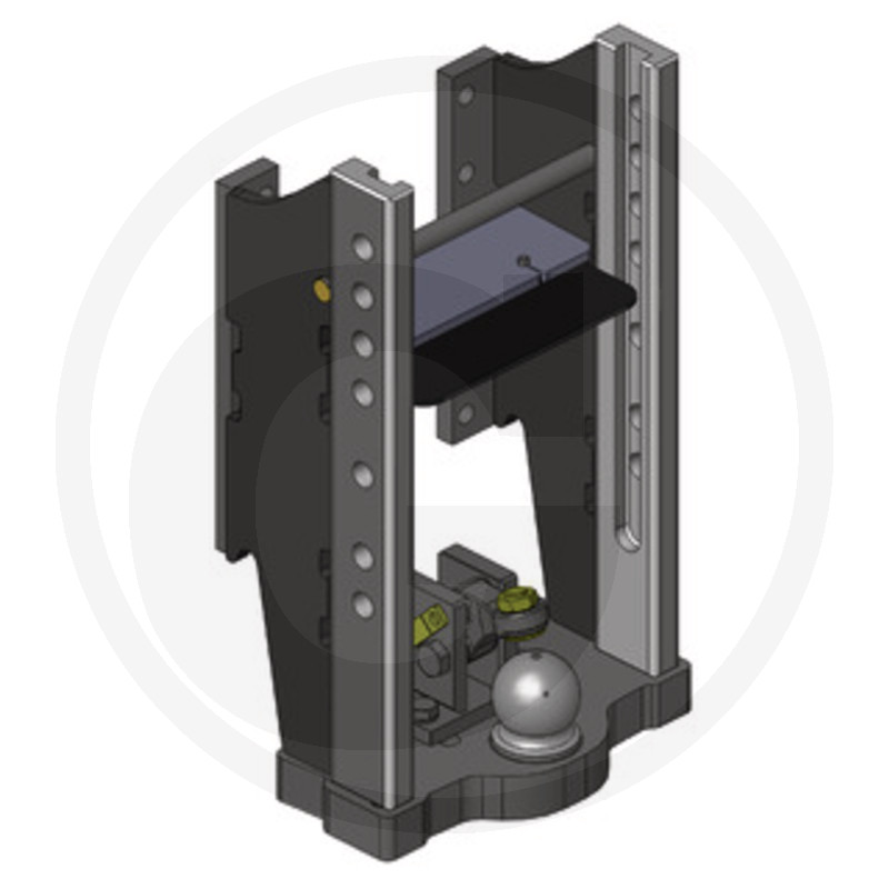 Scharmüller Support d'attelage avec glissières · réf. 77700132801