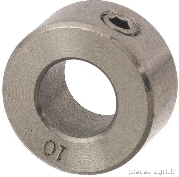 Bague d'arrêt inox 10x20x10mm · réf. 705A10RVSP025