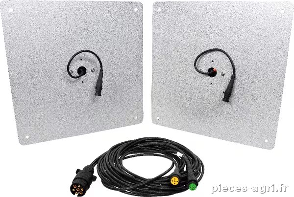 Kit panneaux avert. KL2 + LED vue 2