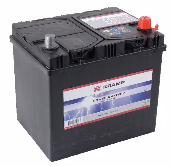 Batterie 12V 60Ah 510A Kramp · réf. 560412051KR