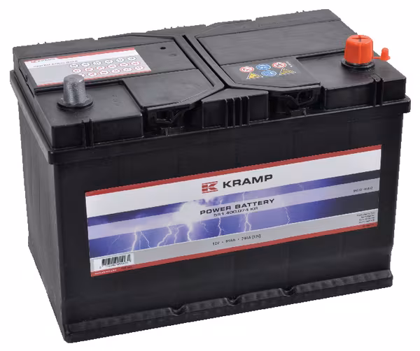 Batterie 12V 91Ah 740A Kramp · réf. 591400074KR