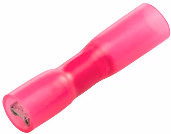 Fiche plate rouge 0,5-1 mm² · réf. 8KW744761003