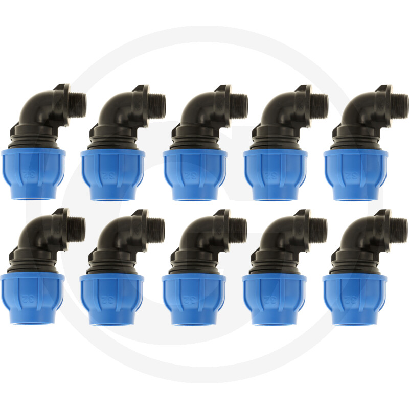 irritec Raccord coudé 90° dérivation FM 32x3/4" vue 2