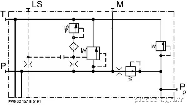 Module pompe PVP CC 157B5191 vue 3