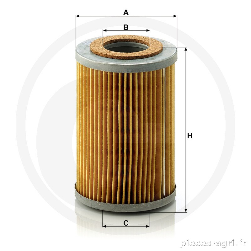 MANN FILTER Filtre à huile moteur vue 3