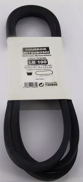 Courroie adaptable LB100 Mitsuboshi vue 2