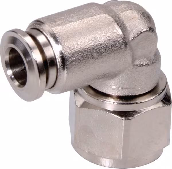 Raccord enfichable en L 4x1/8" · réf. ECSF418B