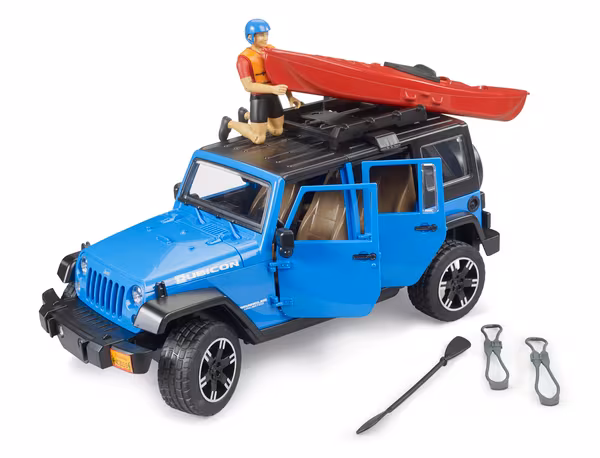 Wrangler Rubicon Jeep Unlimited avec kajak vue 6