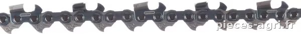Chaîne de tronçonneuse 3/8" 1,6mm 72 DL dent à angle droit Oregon · réf. 75EXL072E