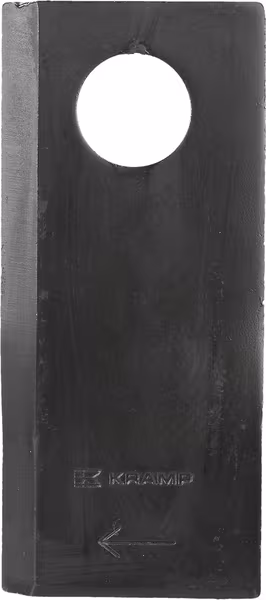 Lame de tondeuse RH 112 x 48 x 4 mm, diamètre d'alésage 21 mm. Compatible avec l'Pöttinger, lot de 25 · réf. 434970KR