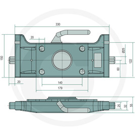 Scharmüller Adapterplatte · réf. 77707733052A17