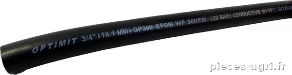 Tuyau chimique GP300, 25 mm 20 bar EPDM  · réf. SL604025