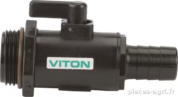 Vanne 3/4" racc. tuyau x 1" m. · réf. LVHB075100MTV