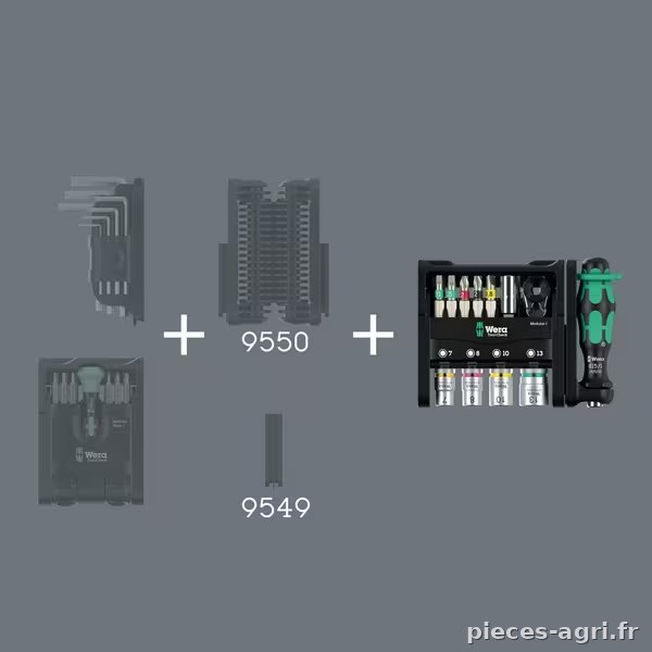 Assortiment d'embouts Tool-Check Modular 1 · réf. 05049000001