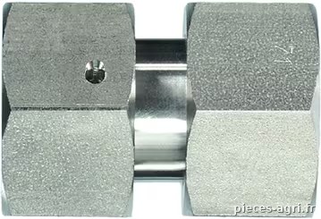 Raccord droit F/F 12S x 12S SS · réf. GVO12S12SSS